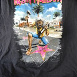 Iron Maiden T-shirt Men’s Extra Large No Tag $60 Vintage 2008