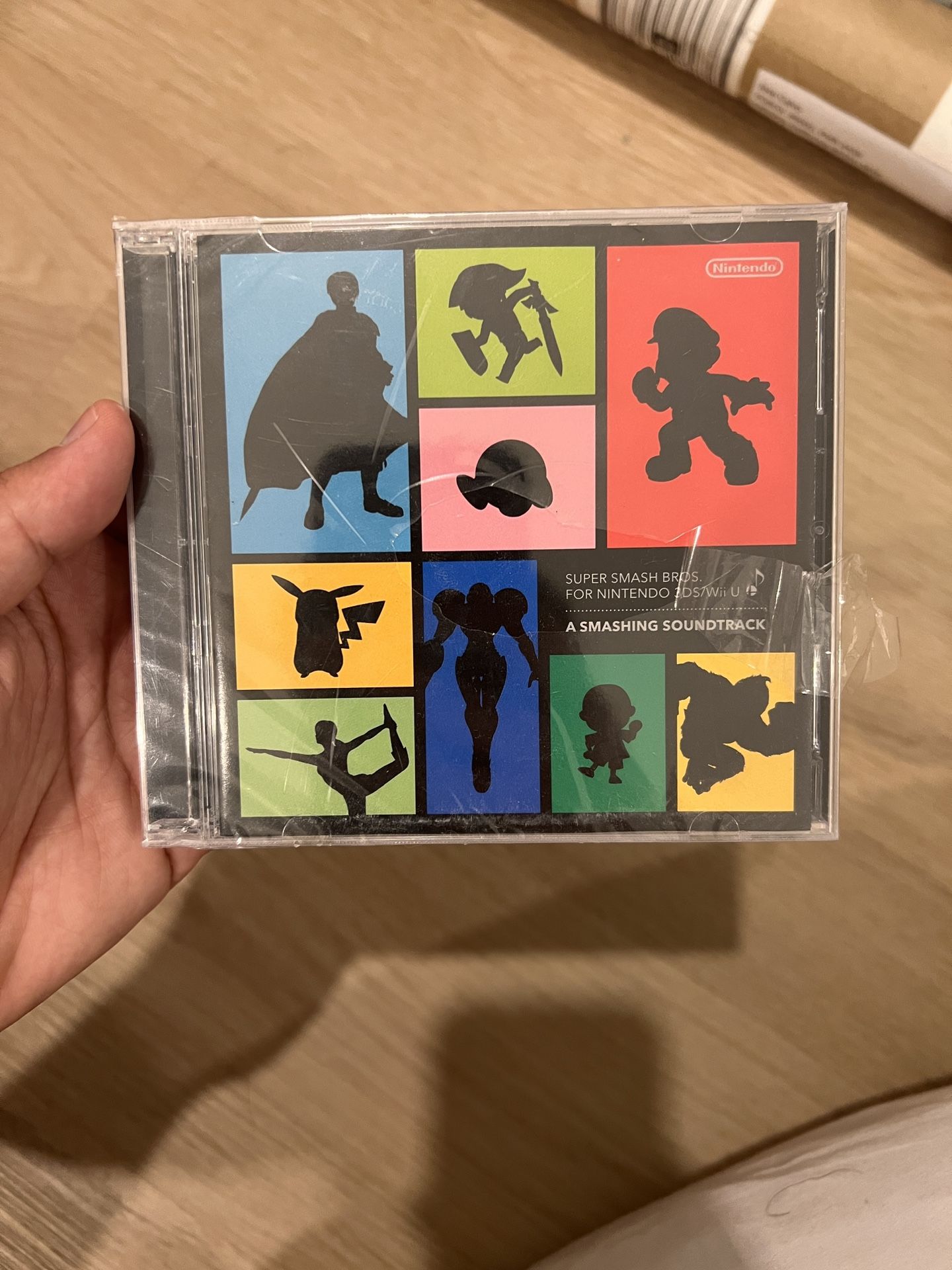A Smashing Soundtrack Super Smash Bros 3ds/wii U Cd Sealed