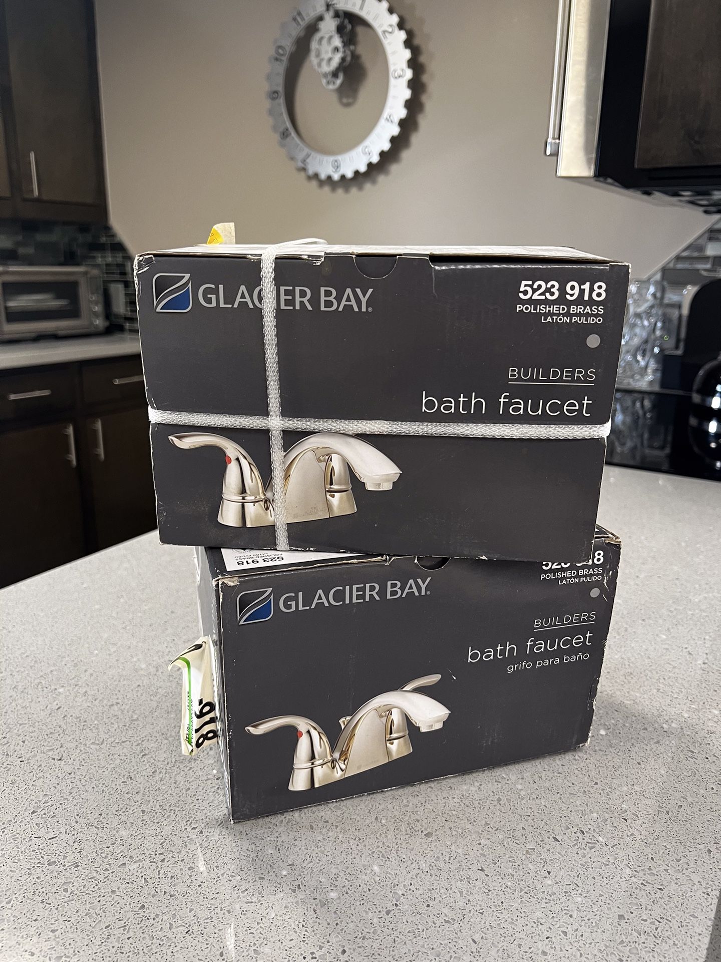 Glacier Bay Bath Faucet 2 qty.