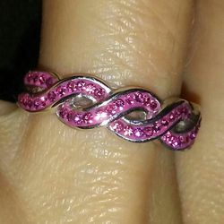 NEW Sterling Silver Genuine Swarovski Crystal Ring! 💍