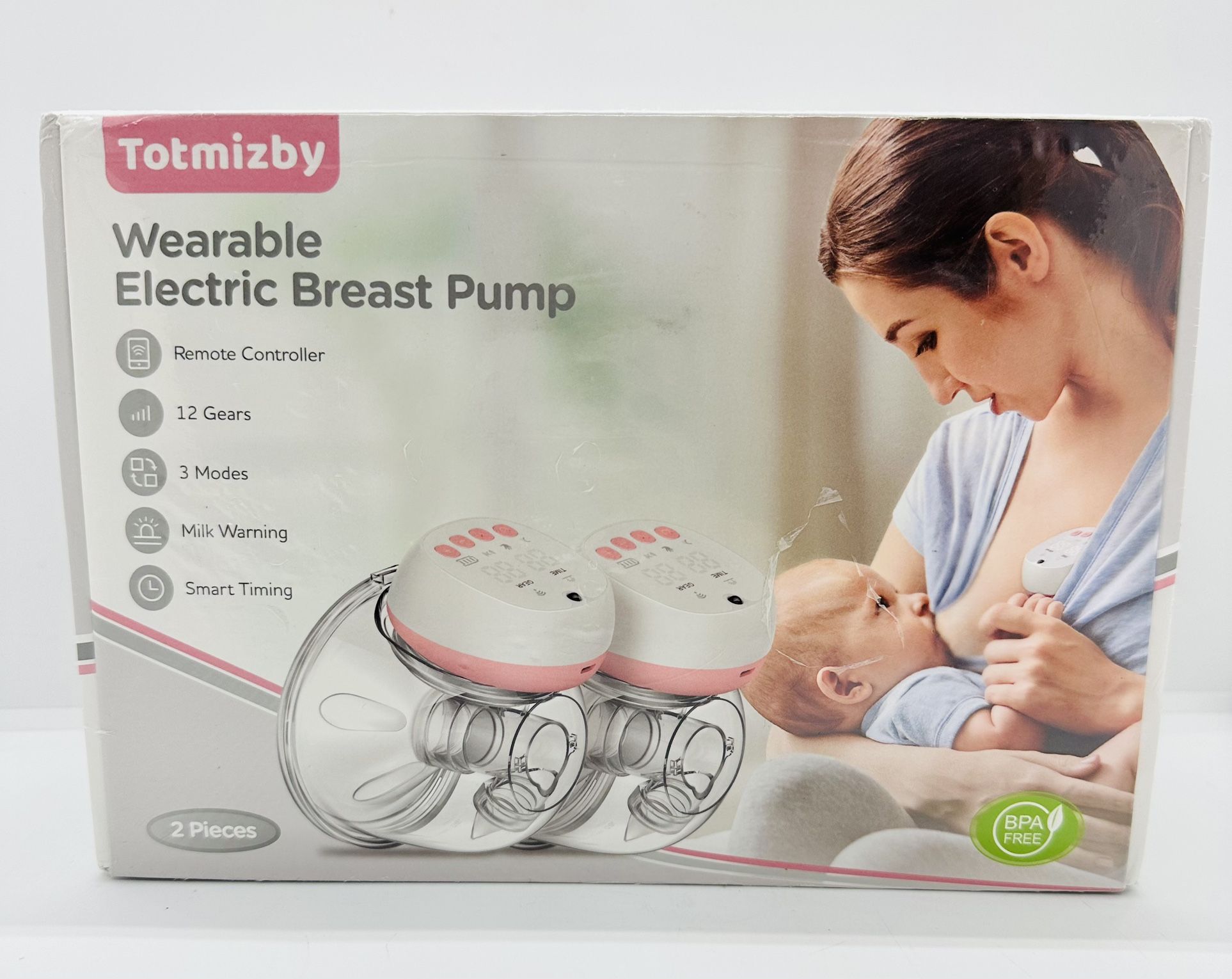 Totmizby Hands Free Wearable Electric Breast Pump