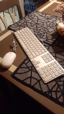 By apple The Pro Magic Keyboard with numeric keypad.
