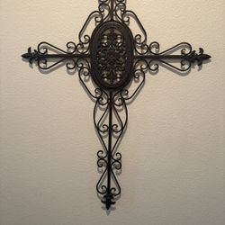 Large Wrought Iron cross