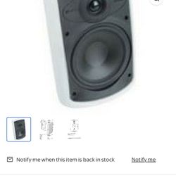 Niles OS6.3 Indoor Outdoor Speakers. Works Perfect. Just Needs Cleaning. 