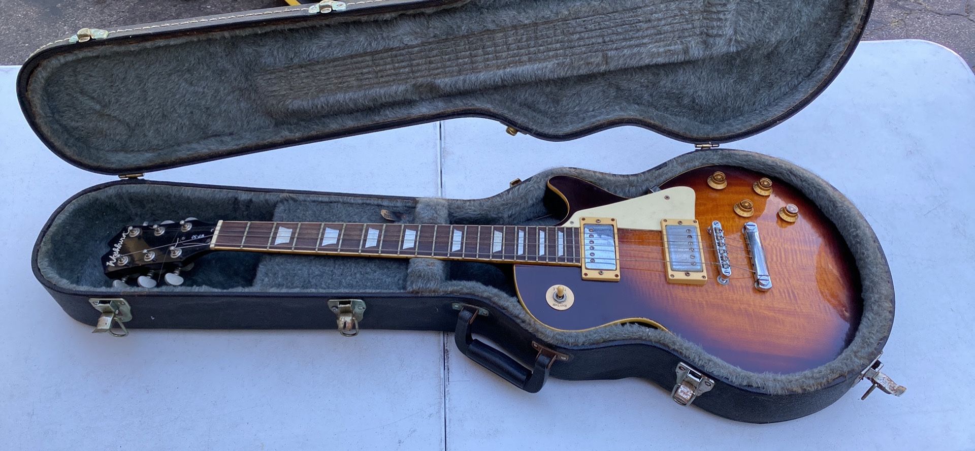 1989 Washburn Lawsuit Les Paul Model