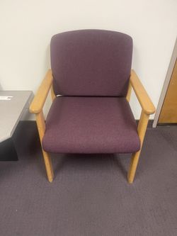 Waiting Room Chairs with a Corner Table.