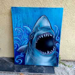 Shark Painting 