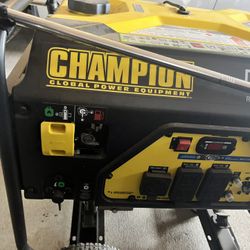 Champion Dual Fuel Generator 