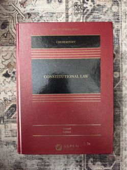Constitutional Law (7th Edition) by Erwin Chemerinsky