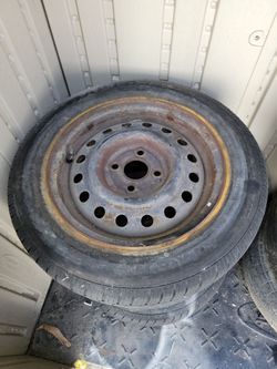 1988 style stock Honda CRX rims
