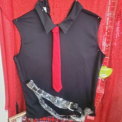 Punk Rock Adult Costume. Med/Lg. New.