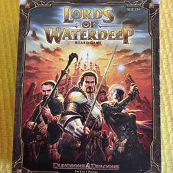 Lords of Waterdeep Board Game Dungeons and Dragons D&D