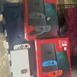 Nintendo Switch Systems Each With A Game Different Prices 