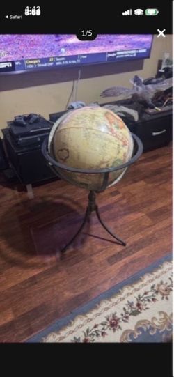 Replogle Vintage Floor Standing World Globe