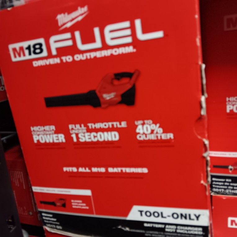 Milwaukee New Blower Fuel 18M