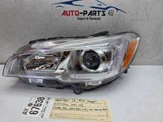 1brokentab 2015 - 2021 SUBARU WRX STI LEFT DRIVER HALOGEN HEADLIGHT OEM AY67638