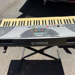 Yamaha PSR-E373 61-Key Touch Sensitive Portable Keyboard w/PA130 Power Adapter