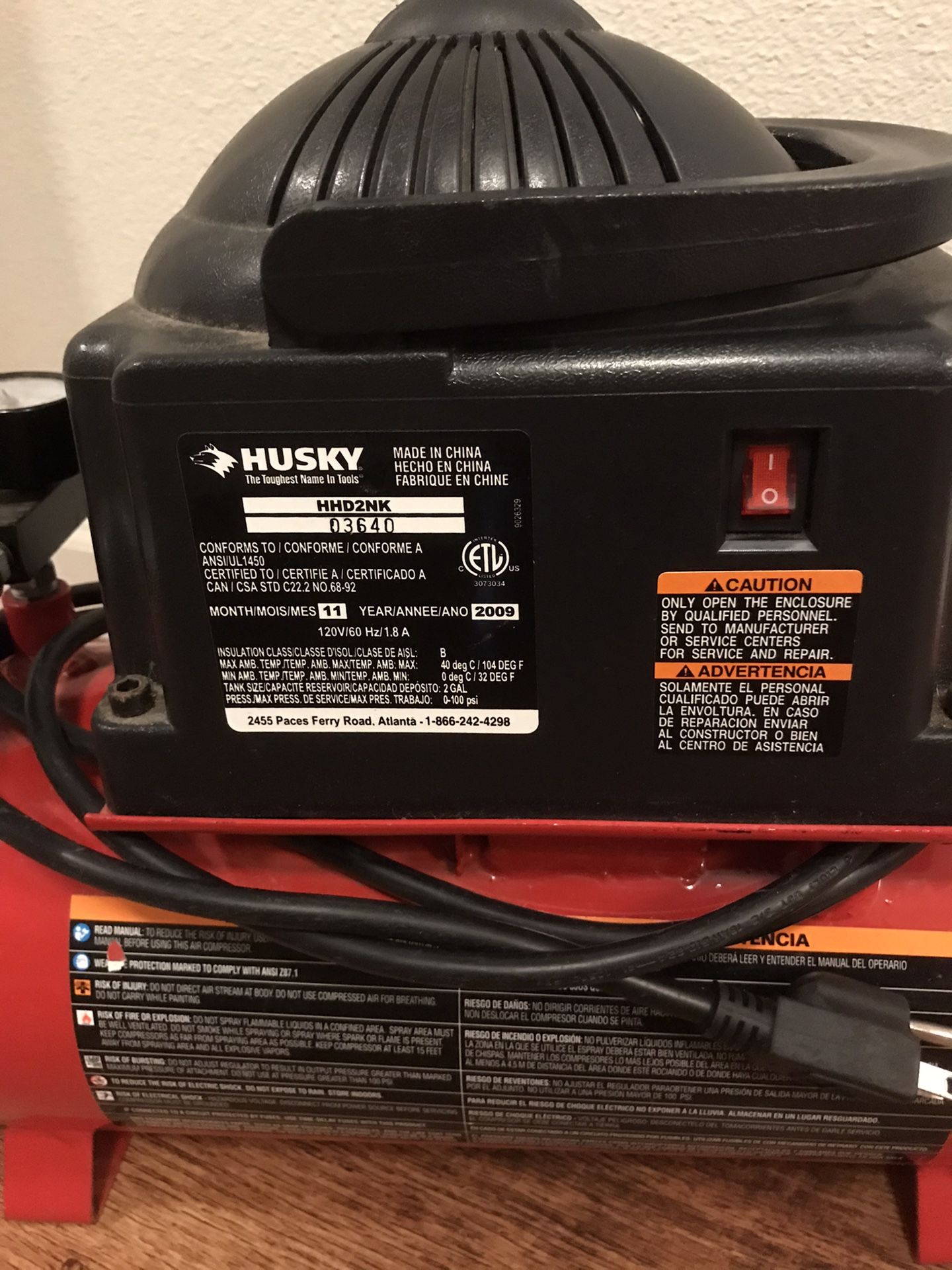 Husky Air Compressor for Sale in Arlington TX OfferUp
