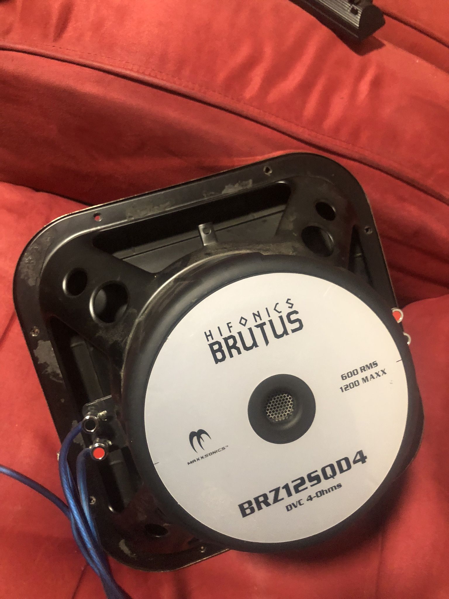 12 Inches 1200 Watts. 600 RMS