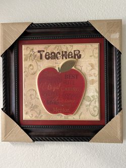 Teacher Framed Art
