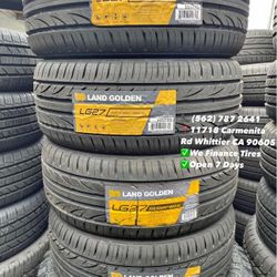 225/50ZR17 Land Golden Set of Tires Installed and Balanced Set de Llantas Nuevas Instaladas y Balanceadas