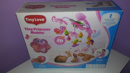TINY LOVE...Tiny Princess Mobile...baby crib interactive toy.