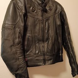 Frank Thomas size UK 42 motorcycle leather jacket