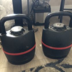 Bowflex Adjustable Kettle Bells