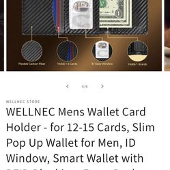 Wellnec Pop Up Wallet 