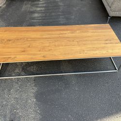 Crate And Barrel Frame Coffee Table 