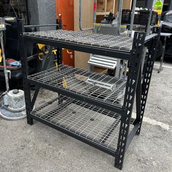 Heavy duty 3 tier metal shelving 48x24