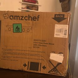 Amzchef Urban And Cooktop Two And One Multi Cooking Function, Baking, Frying, And Grilling In Your Rv Kitchen
