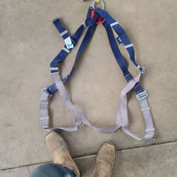 Safety harness for tree turning or whatever you wanna use it for