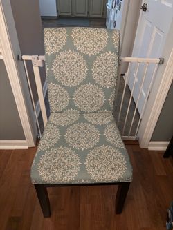 Upholstered Parsons dining chair