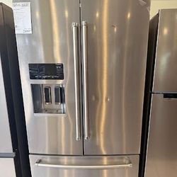 KitchenAid KitchenAid 36 in. 27.0 Cu. Ft. Stainless Steel French Door Refrigerator - KRFF577KPS