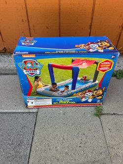 Paw patrol inflatable pool