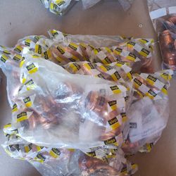 1" Viega Press Copper Fittings