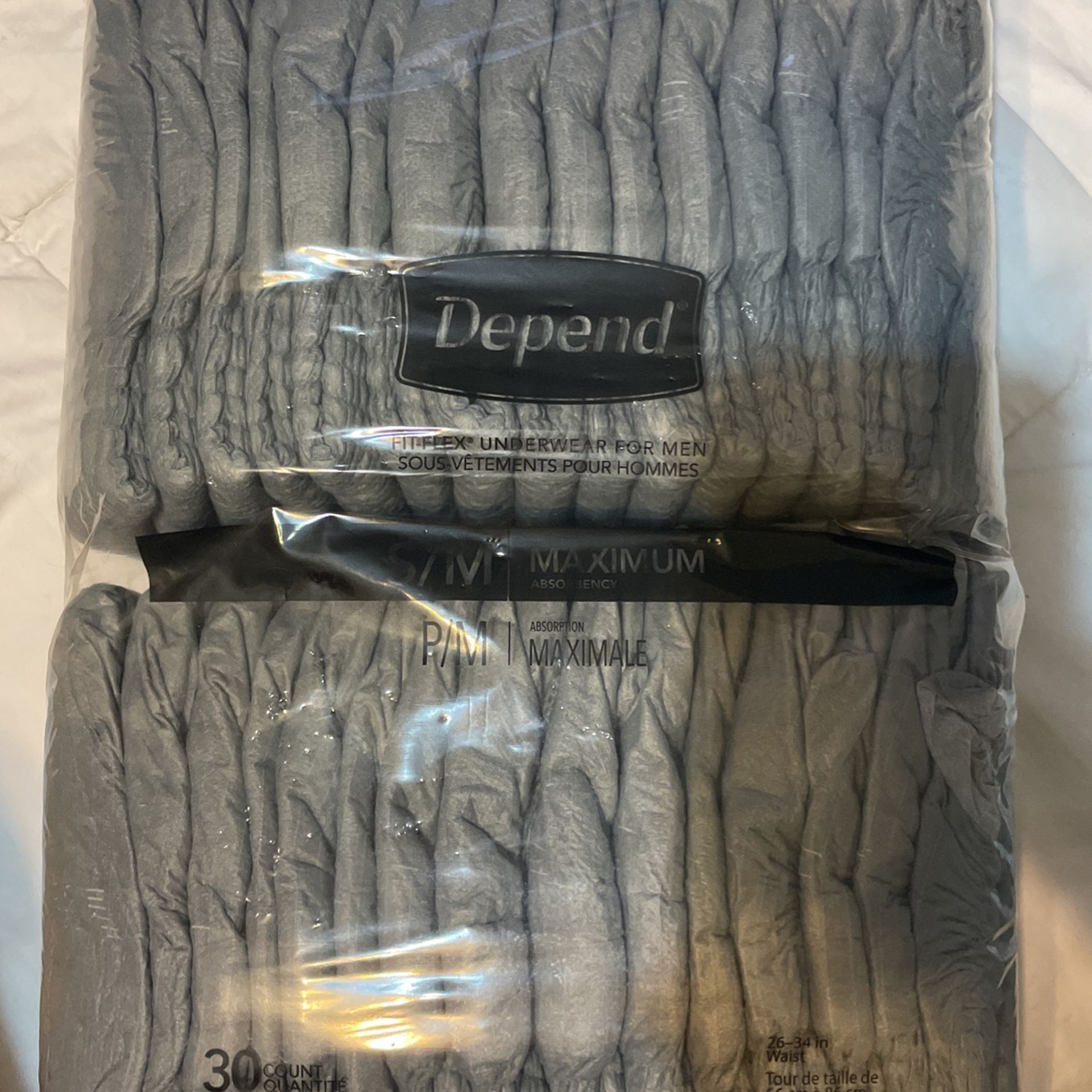 Depends Adult Diapers S/M