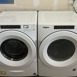 Whirlpool Washer and Dryer (delivery available)
