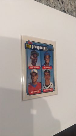 Topps Top Prospects Chipper Jones Rookie Card
