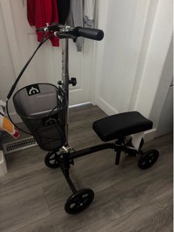 Medical Knee Scooter with Basket