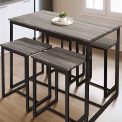Bar Height Dining Table w/ Stools