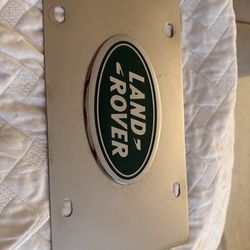Metal Tag for Land Rover
