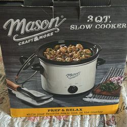 Masón Craft & More 3QT Slow cooker