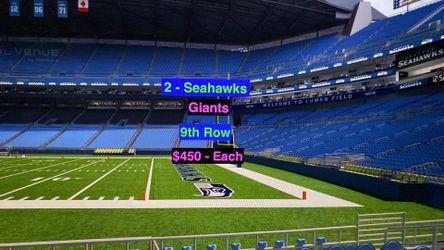 Seahawks Giants Tickets