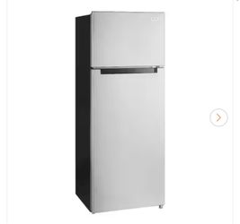 7.2 cu. ft. Top Freezer Refrigerator in Fingerprint Resistant Stainless Steel Look
