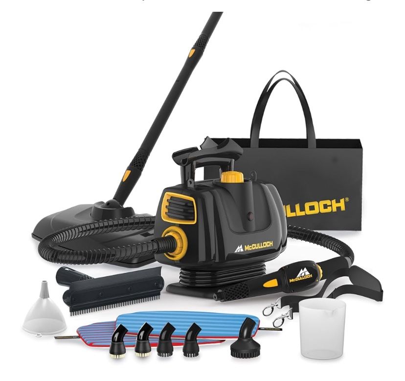 McCulloch MC1270 Portable Power Steam Cleaner