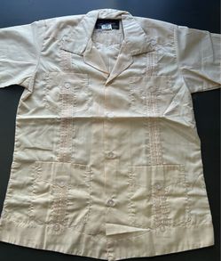 Guayabera clasica size 10 niños