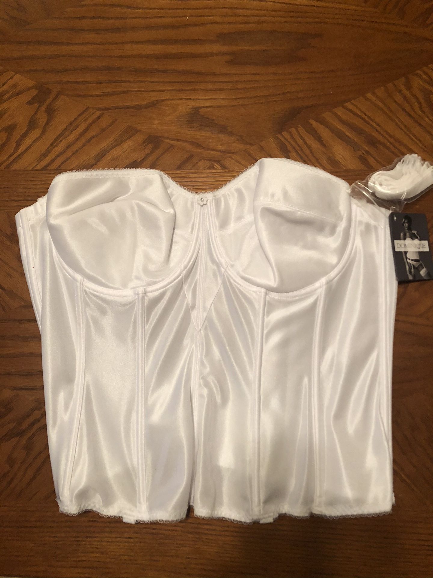 Satin Corset Bridal Bra by Dominique