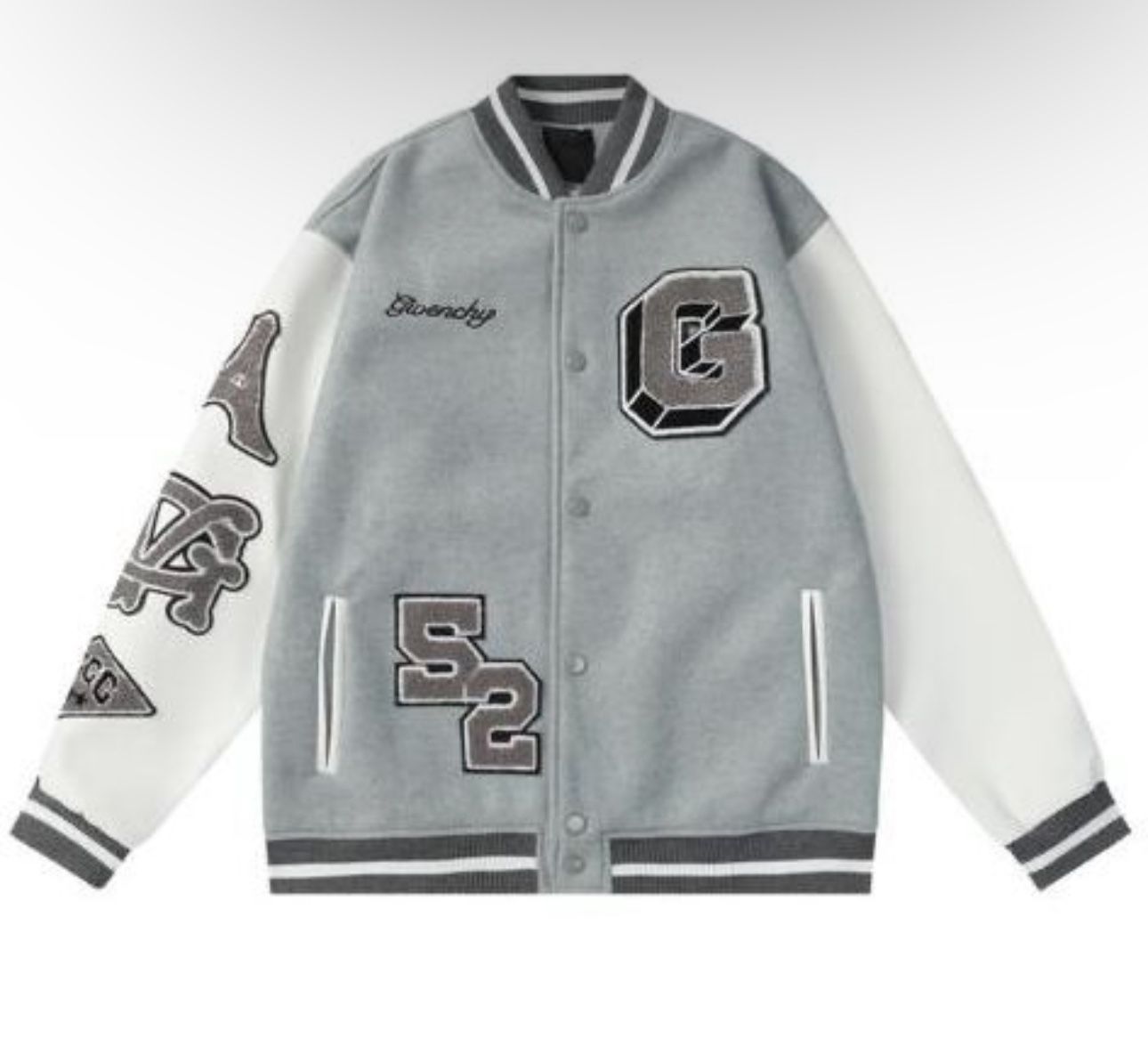 Givenchy Gray Bomber Jacket 1:1